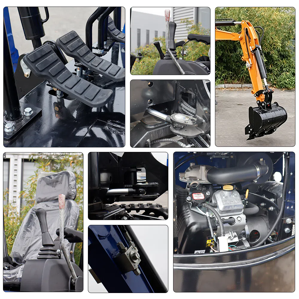 Mini Excavator 1.6 Ton With Deep Digging ht16-hightop