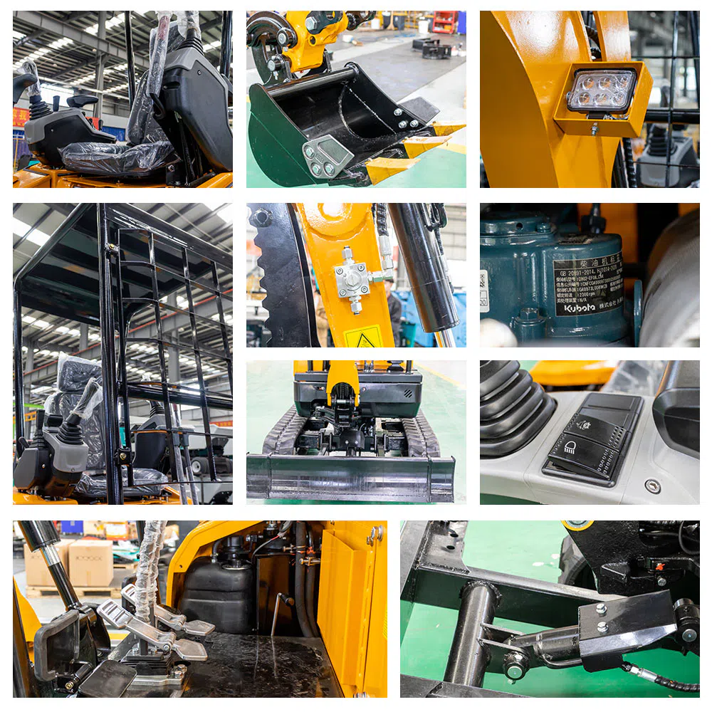 Mini Excavator 2 Ton With Variable Piston Pump-hightop group