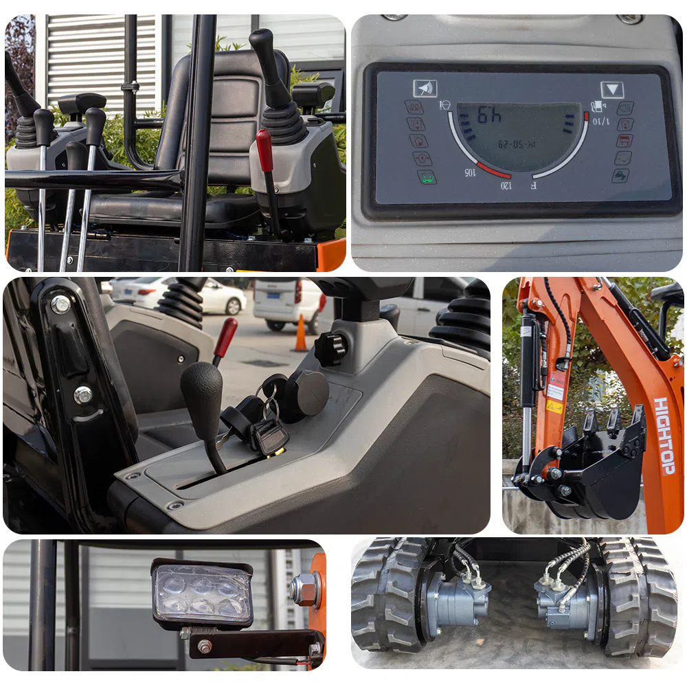 Mini Excavator 1.8 Ton With Powerful Digging HTY18 -hightop