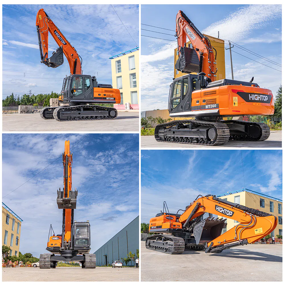 Crawler Hydraulic Excavator 26 Ton with Kawasaki Hydraulics HT260