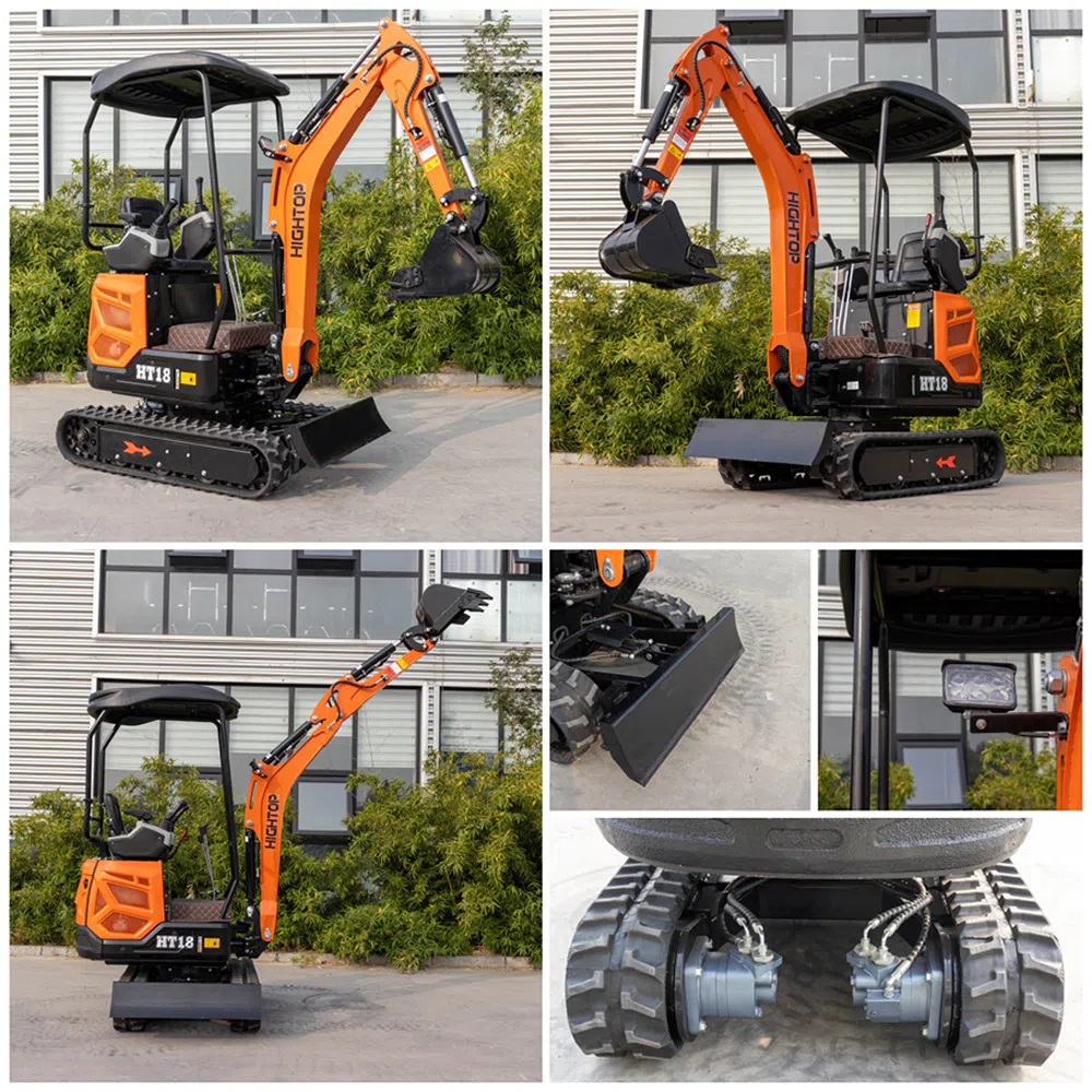 Mini Excavator 1.8 Ton With Powerful Digging HTY18 -hightop