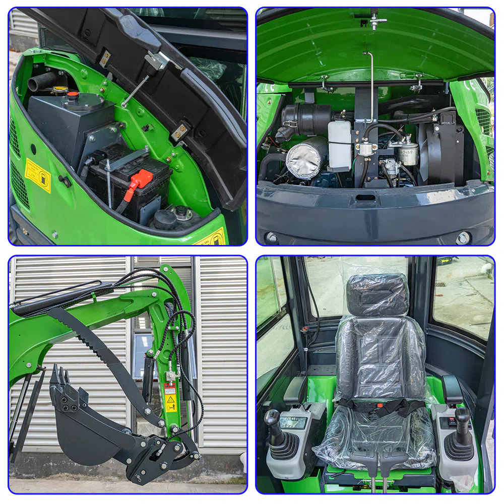 2.5 ton mini excavator ht25j-hightop