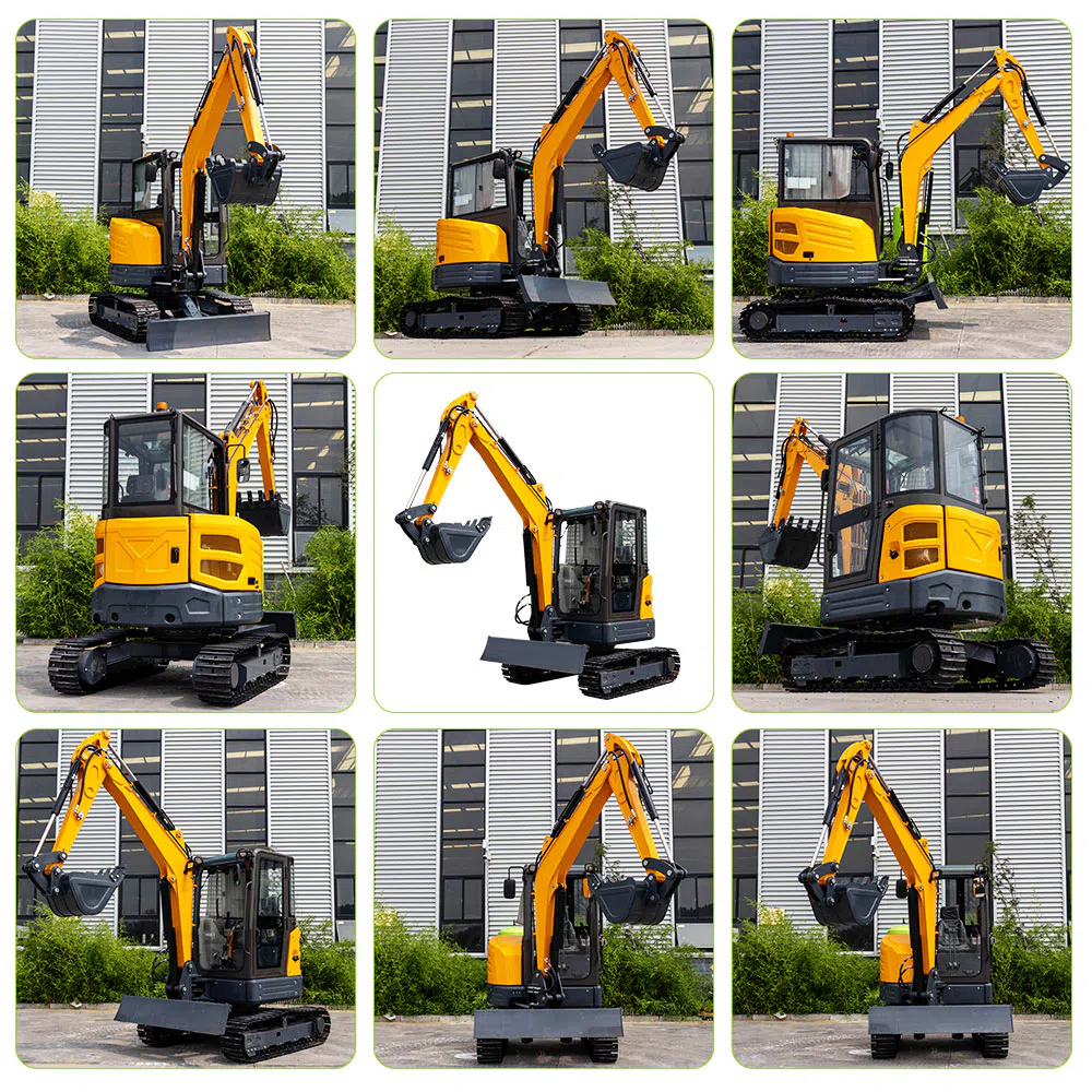 4 Ton Mini Excavator  With Kubota D1703 Engine & Euro 5/epa4 Emission ht40-hightop