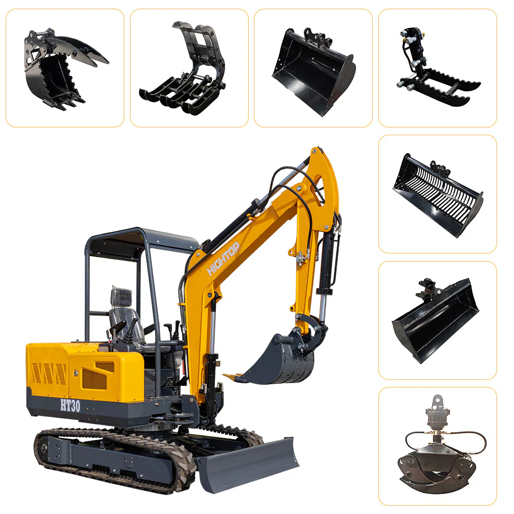 3 ton mini excavator ht30-hightop