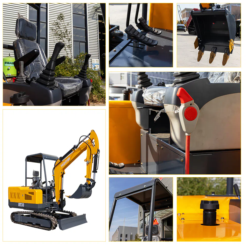 3 ton mini excavator ht30-hightop