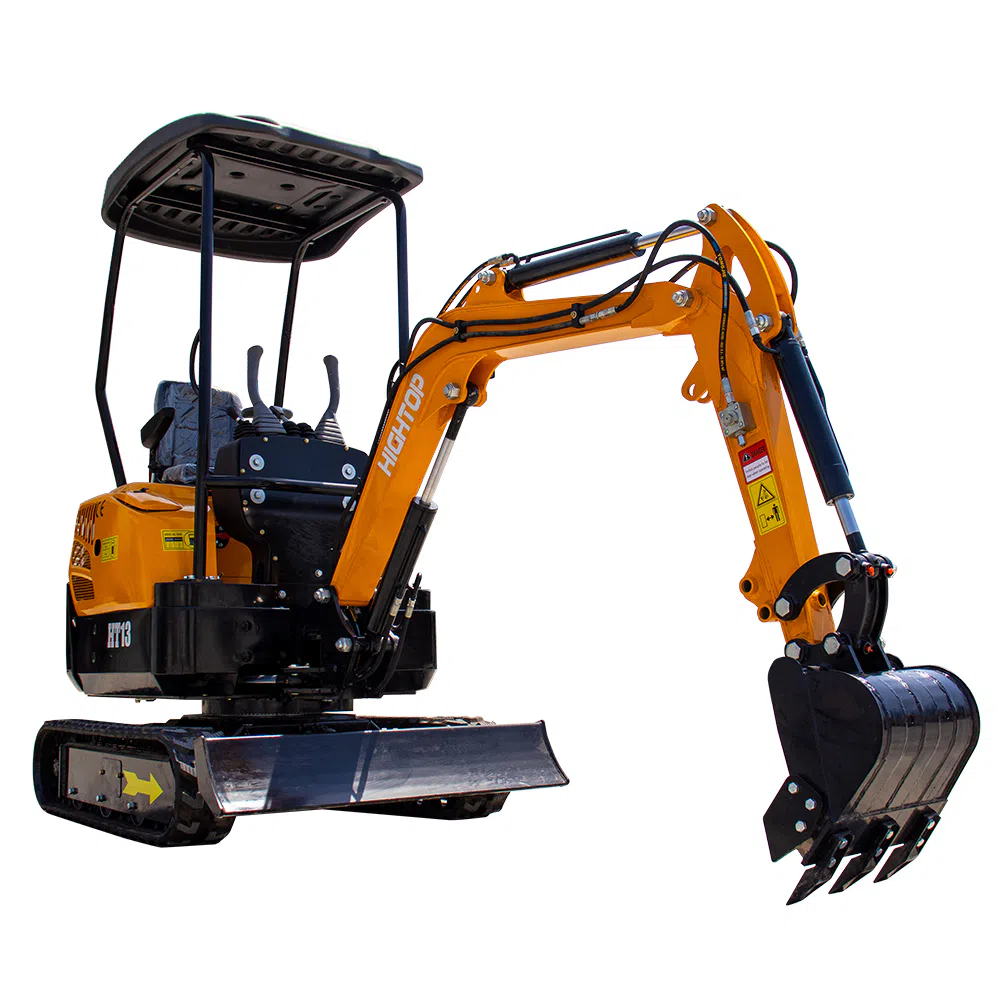 Mini Excavator  1.3 Ton for Construction and Earthmoving ht13-hightop