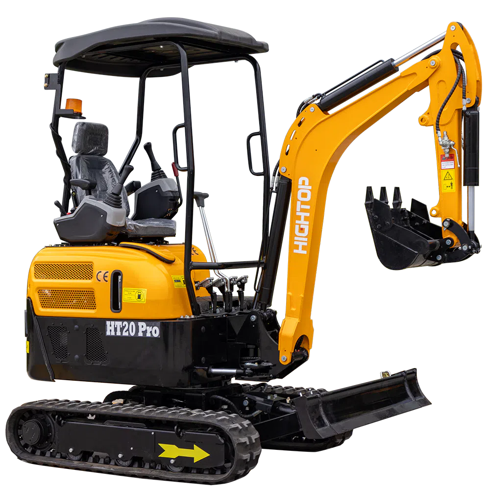 Mini Excavator With Customizable Color