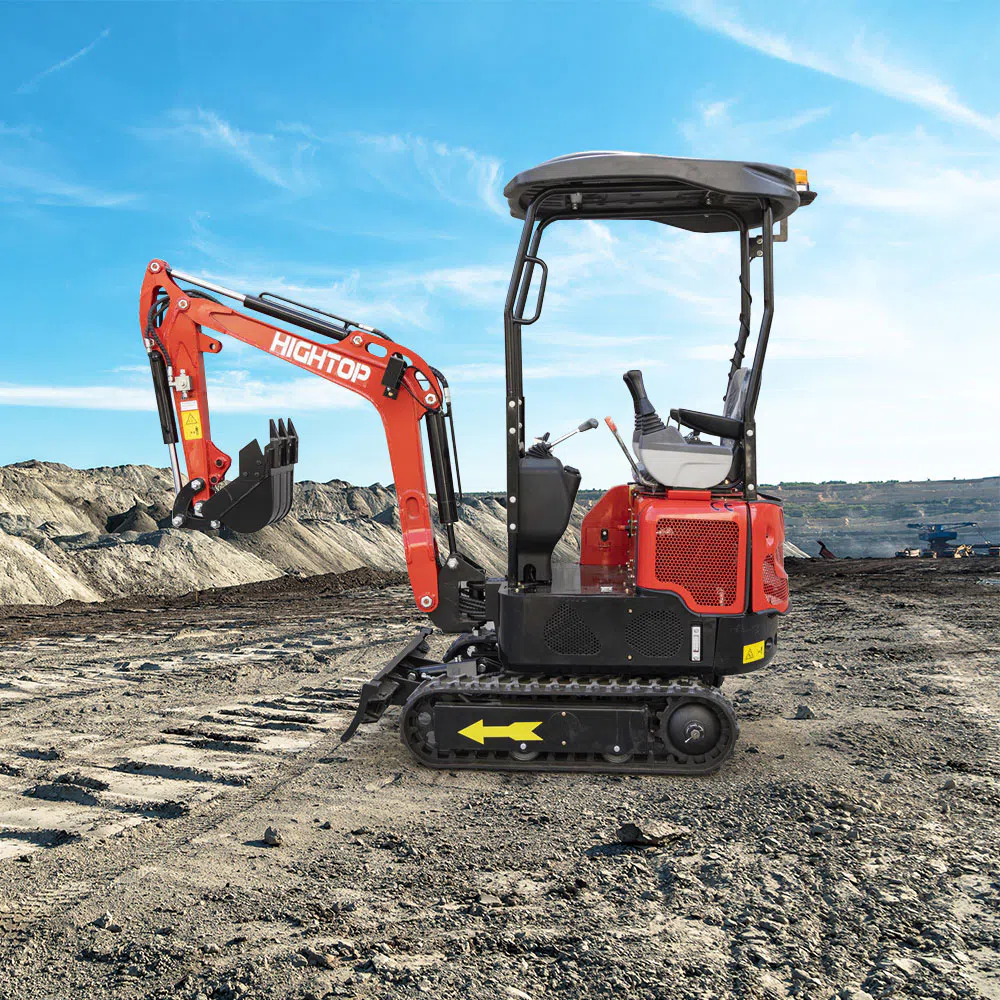 Mini Excavator 1.2 Ton With Kubota Z482 Engine  HT12G -hightop
