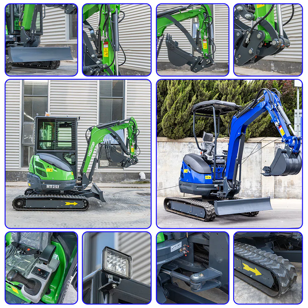 2.5 ton mini excavator ht25j-hightop