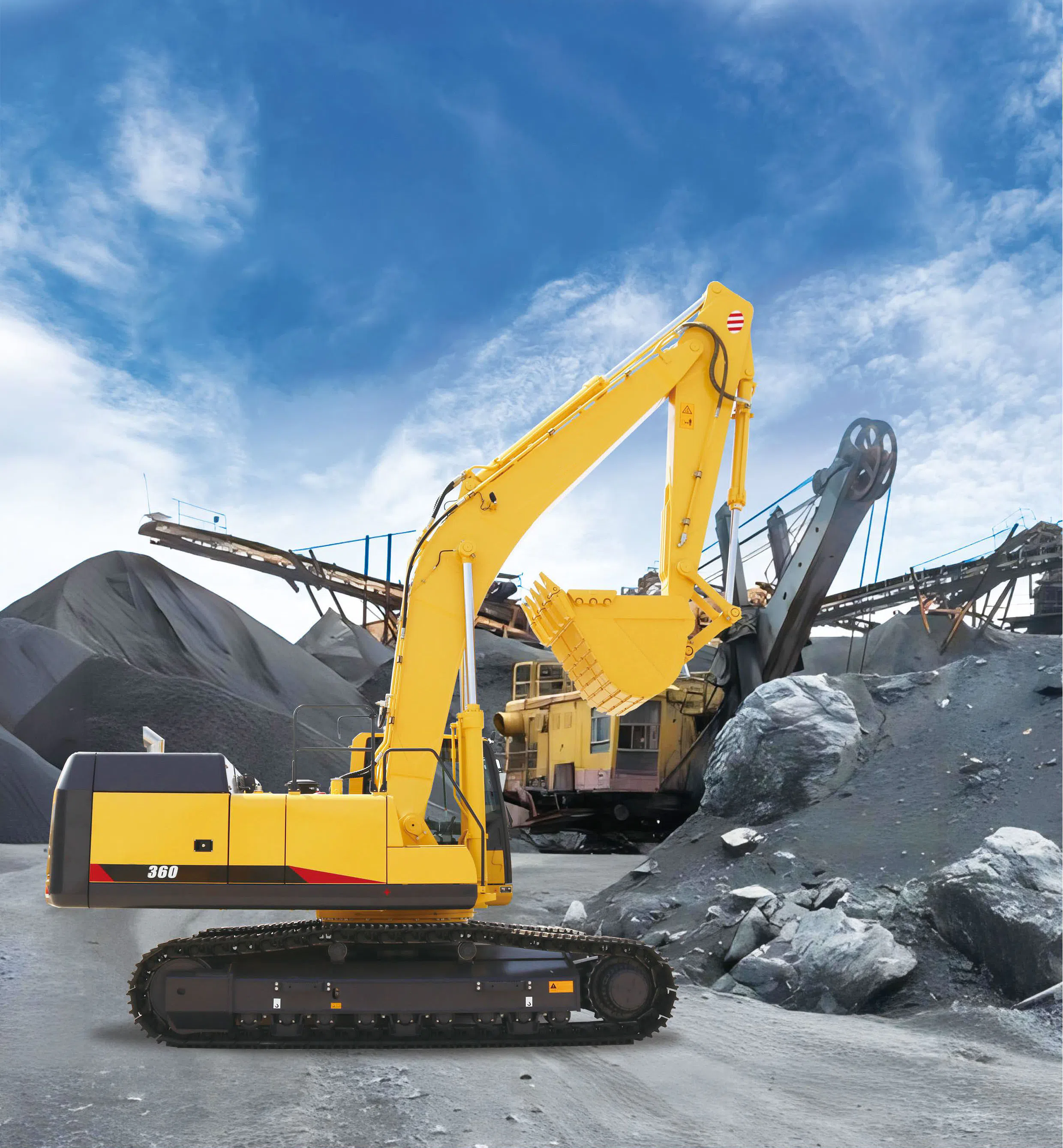 Large Excavator 36 Ton With 245kN Digging Force HT360