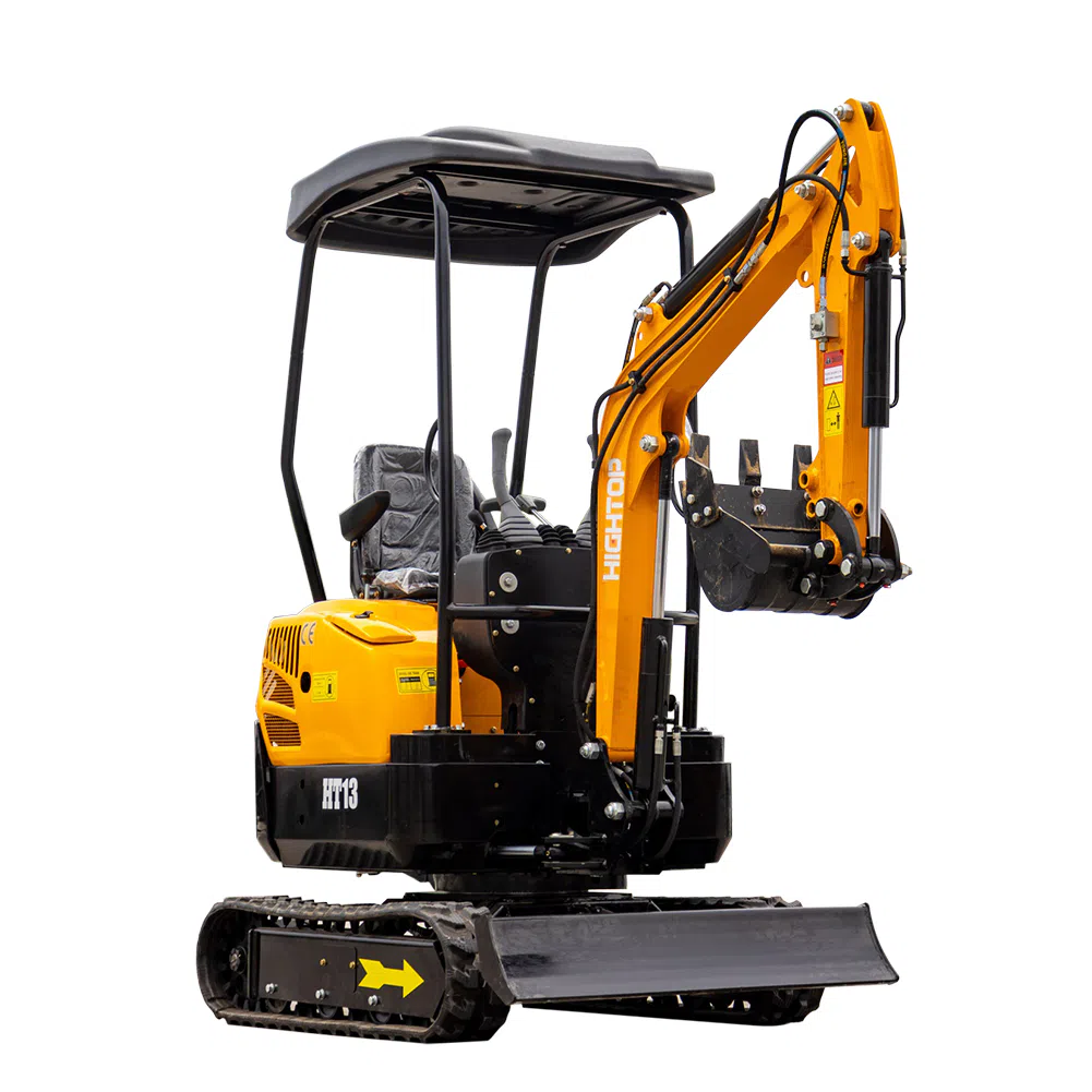 Mini Excavator  1.3 Ton for Construction and Earthmoving ht13-hightop