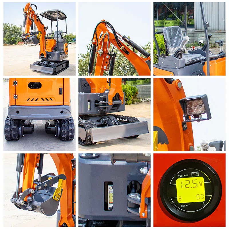 Mini Excavator 1.5 Ton With  360° Rotation HTY15 -hightop
