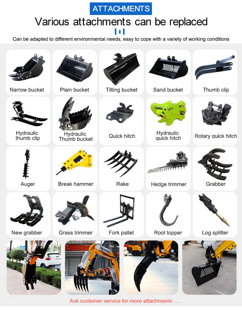 Mini Excavator HT12G 1.2 Ton With Kubota Z482 Engine Images.webp