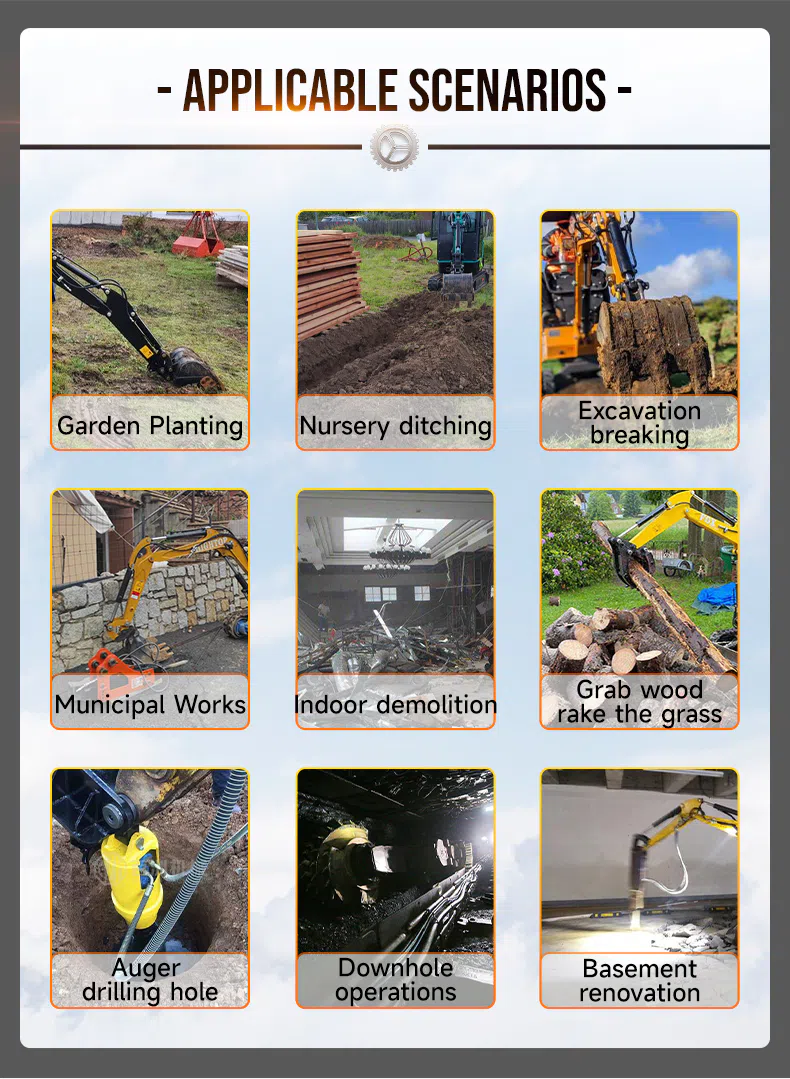 Mini Excavator 1.3 Ton for Construction and Earthmoving Applications-hightop.webp