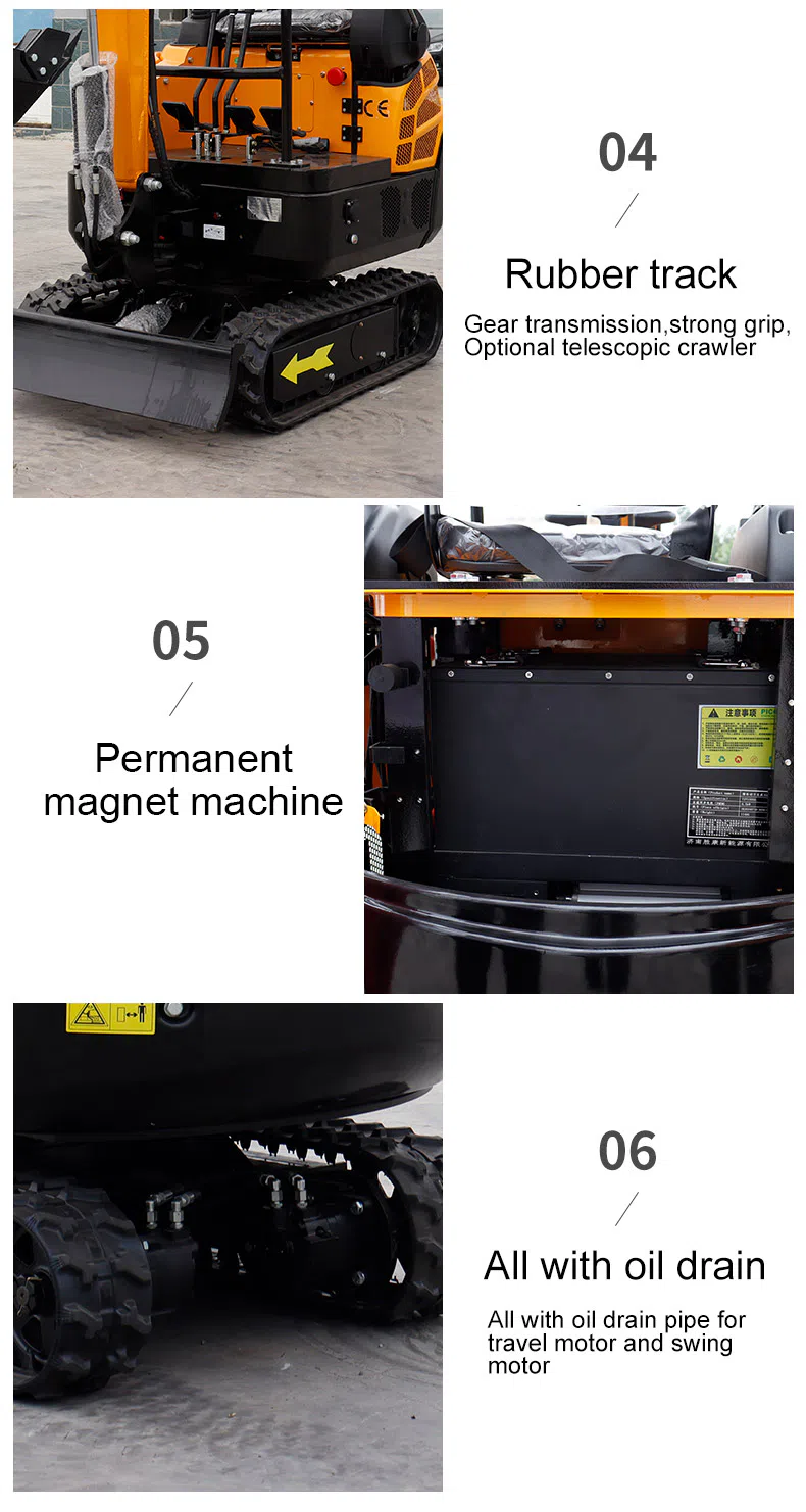  1.5 Ton Electric Mini Excavator HT15Pro-Li Pictures-hightop group.webp