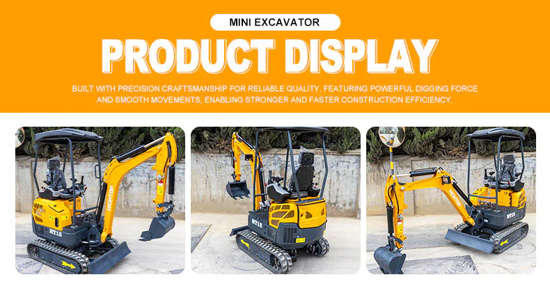 HT18L Mini Hightop Excavator 1.8 Ton Compact Design Pictures.webp