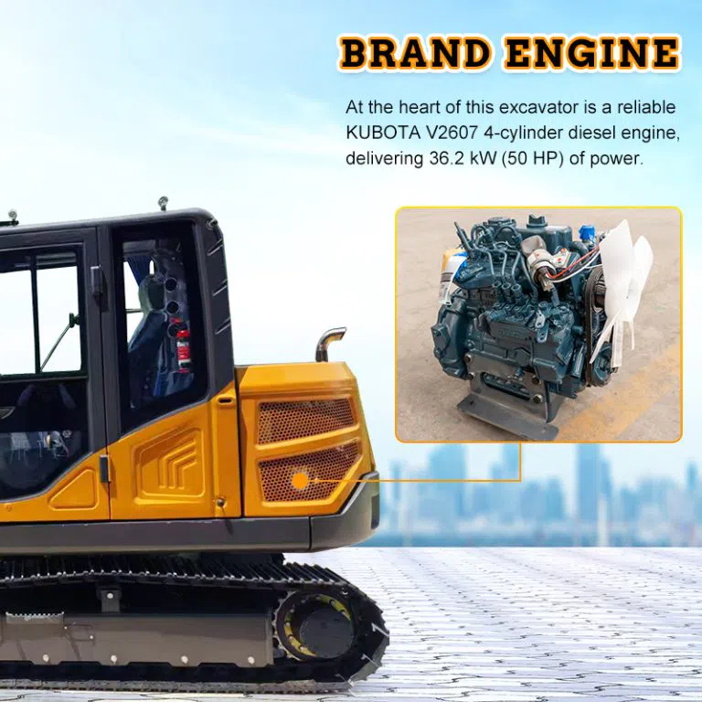 6 Ton Crawler Excavator for Construction ht60 -hightop.webp