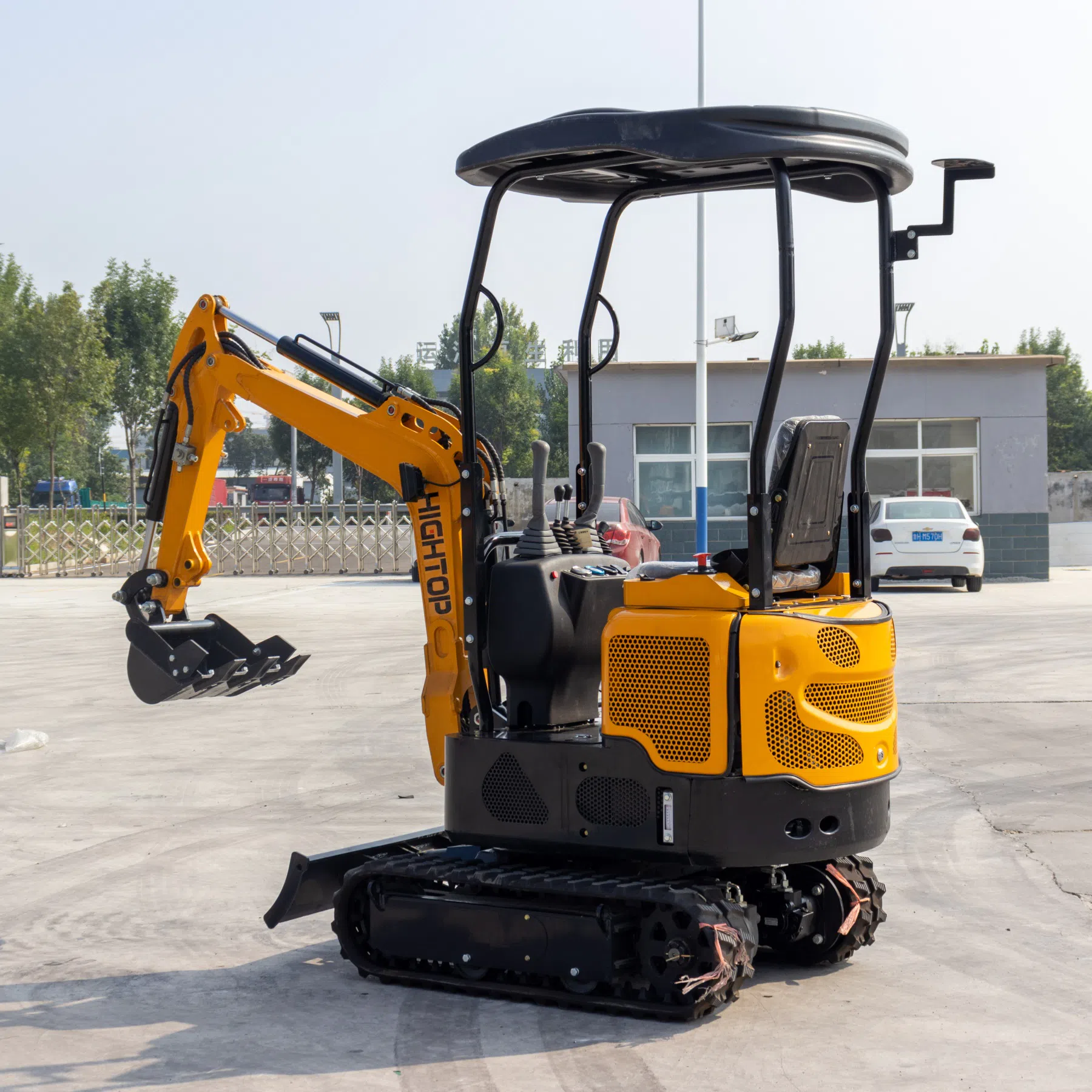 Mini Excavator 1 Ton With Zero Tail Swing HT10G