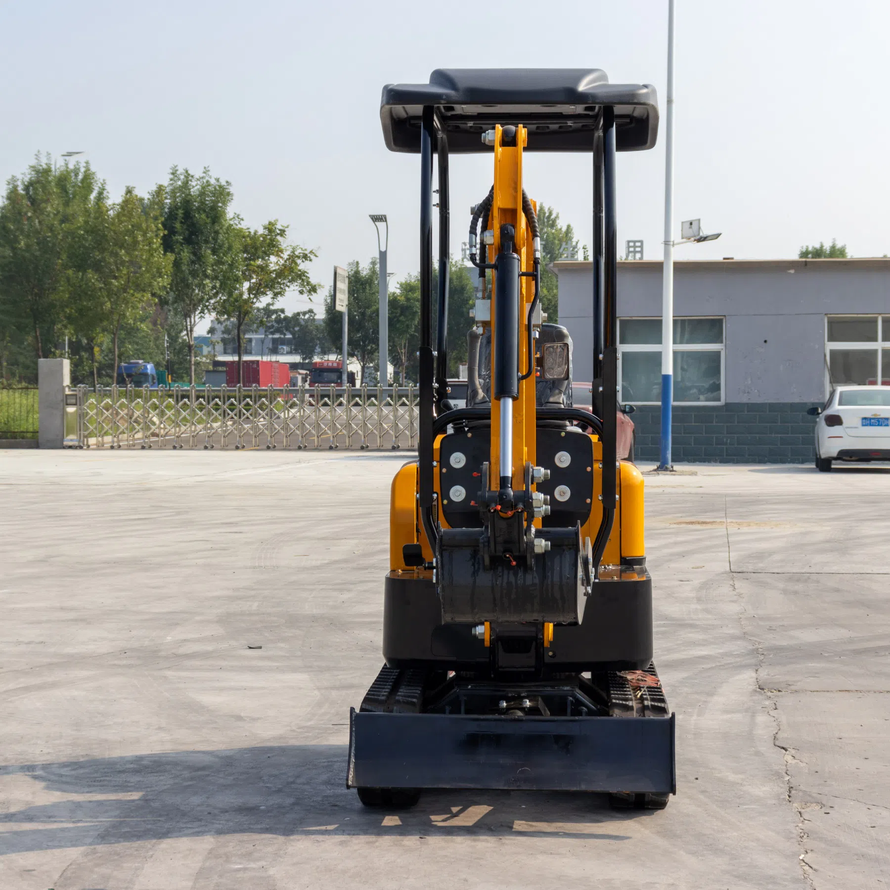 Mini Excavator 1 Ton With Zero Tail Swing HT10G Detail Images-hightop.webp
