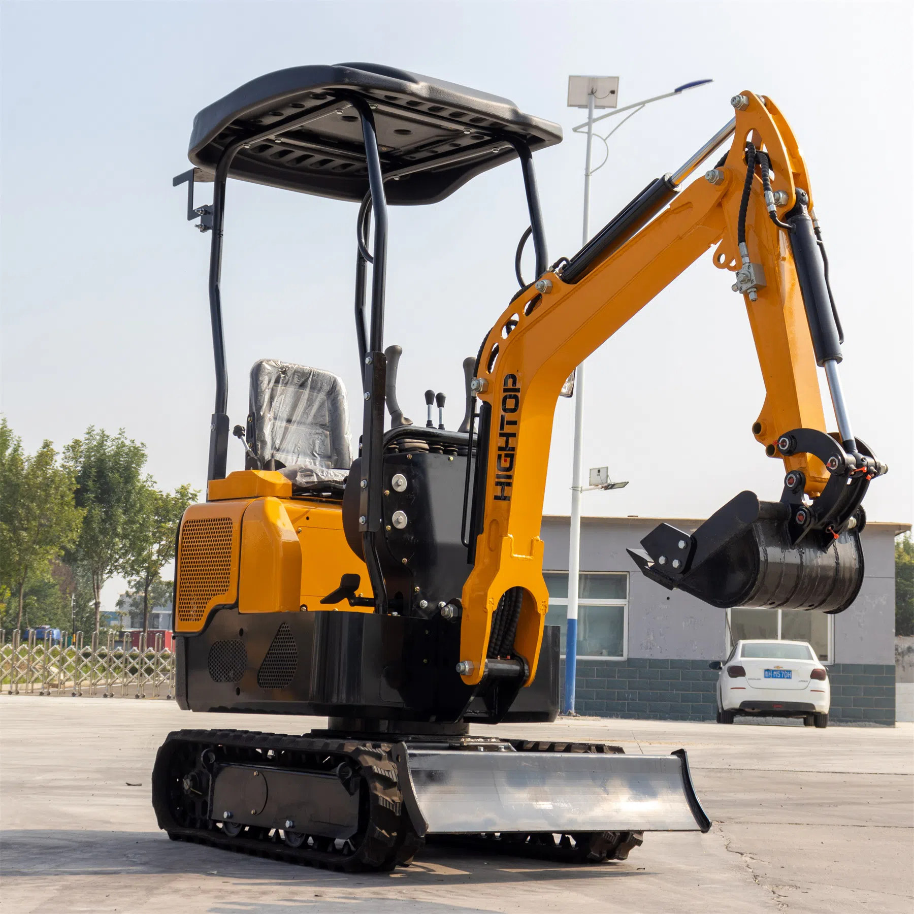 Zero Swing Excavator