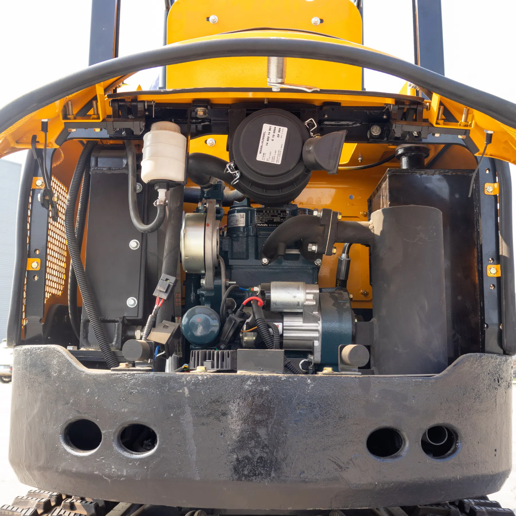 Mini Excavator 1 Ton With Zero Tail Swing HT10G