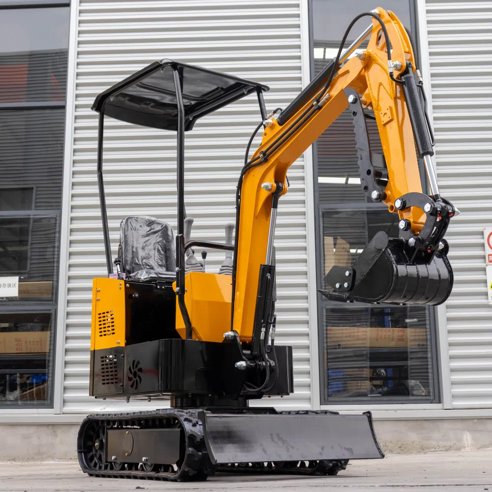 Zero Tail Swing Excavator