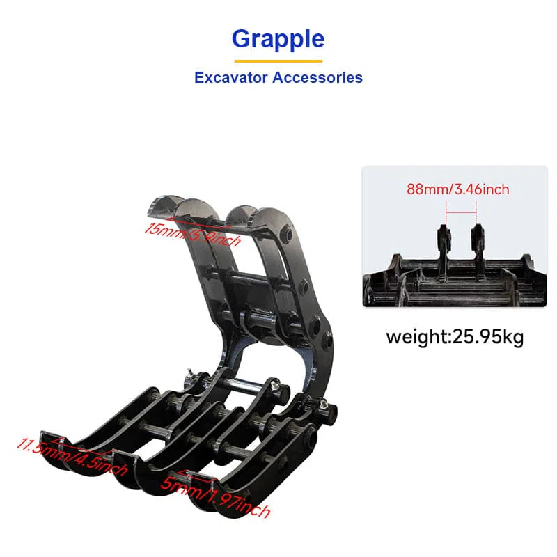 Excavator Grab Attachments
