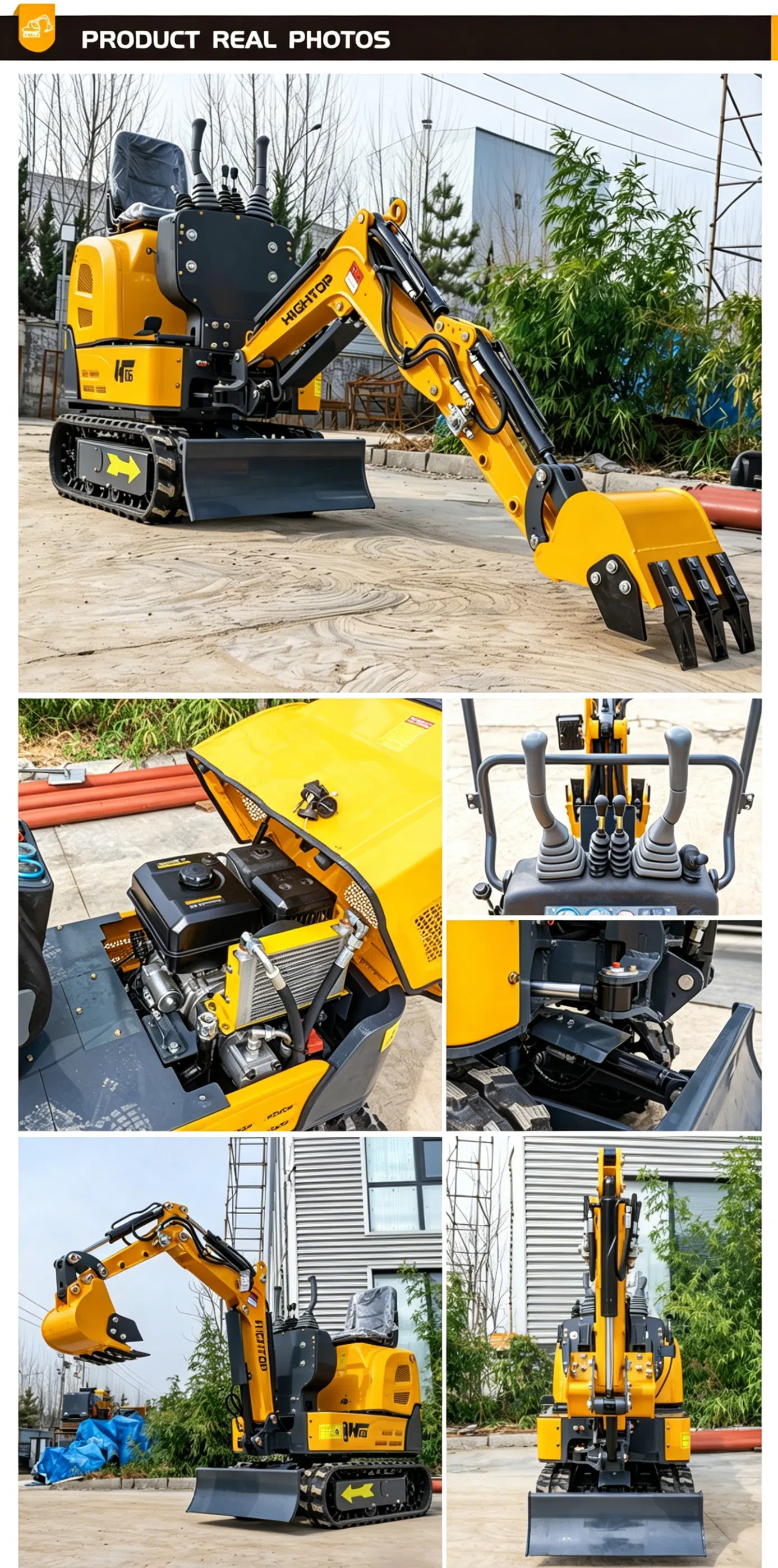HT06 Mini Excavator Details