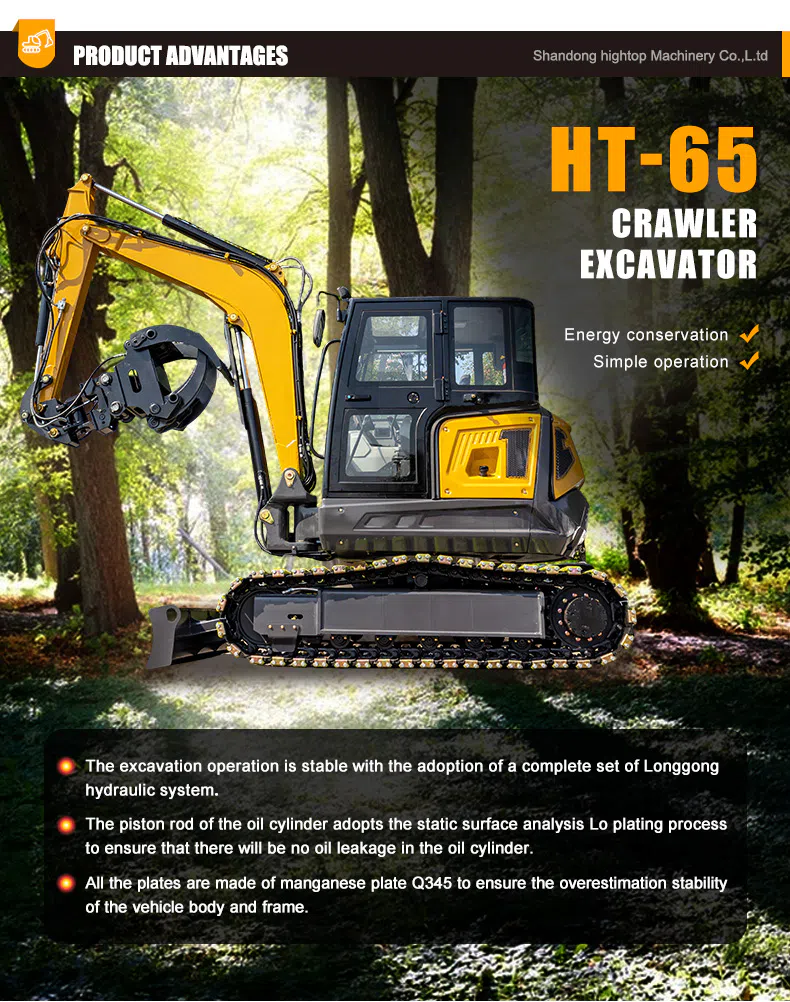 HT65 Crawler Excavator Instruction