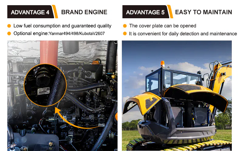 HT65 Crawler Excavator Instruction