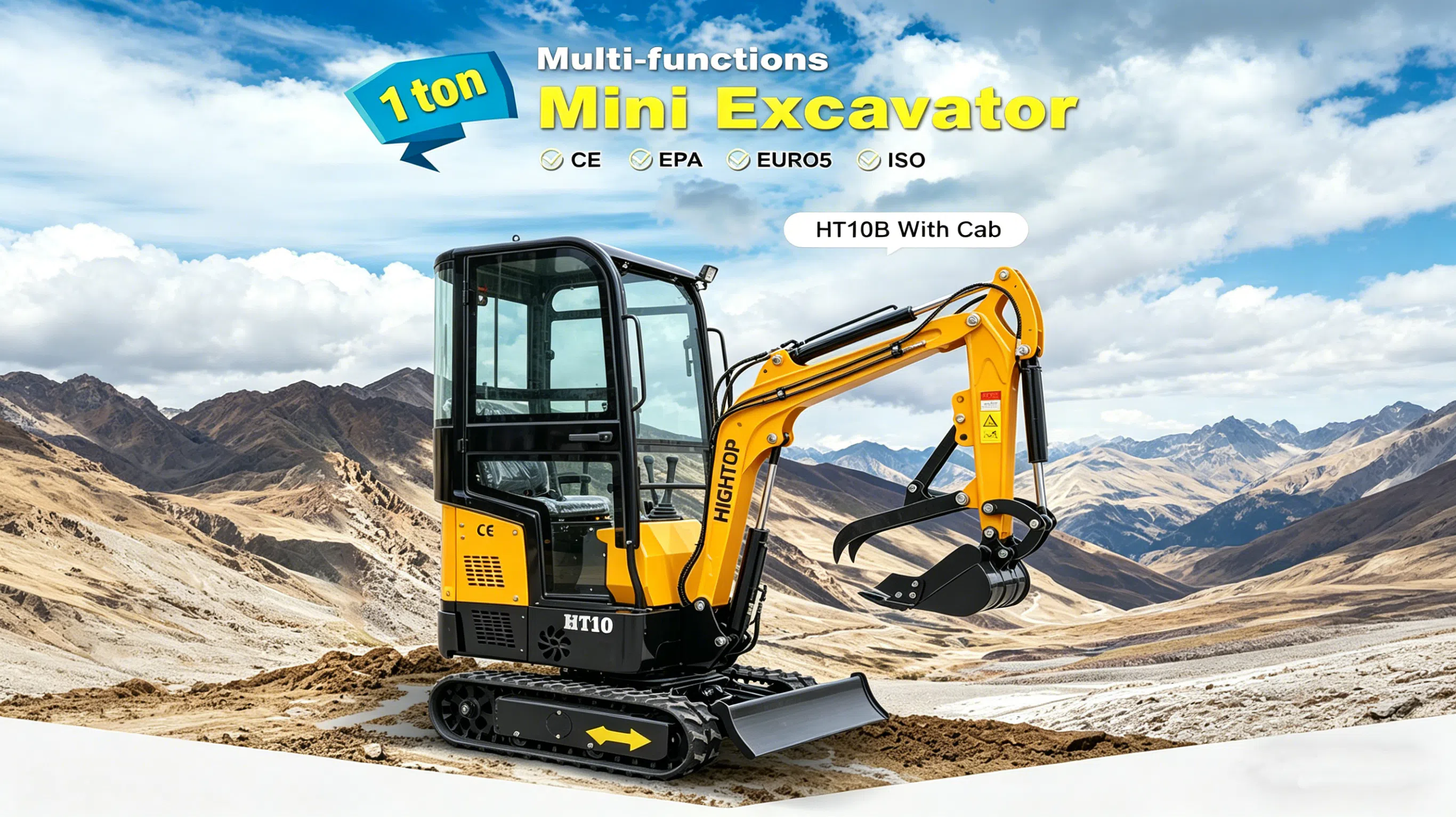 HT10B vs. Others: Why This 1-Ton Mini Excavator is the Best Investment for 2026
