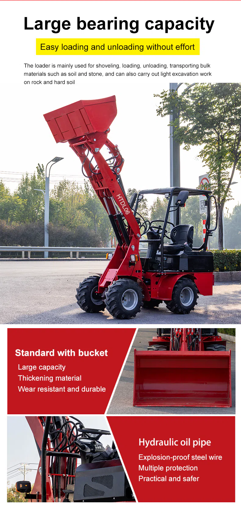 HTDL06 Wheel Loader Images