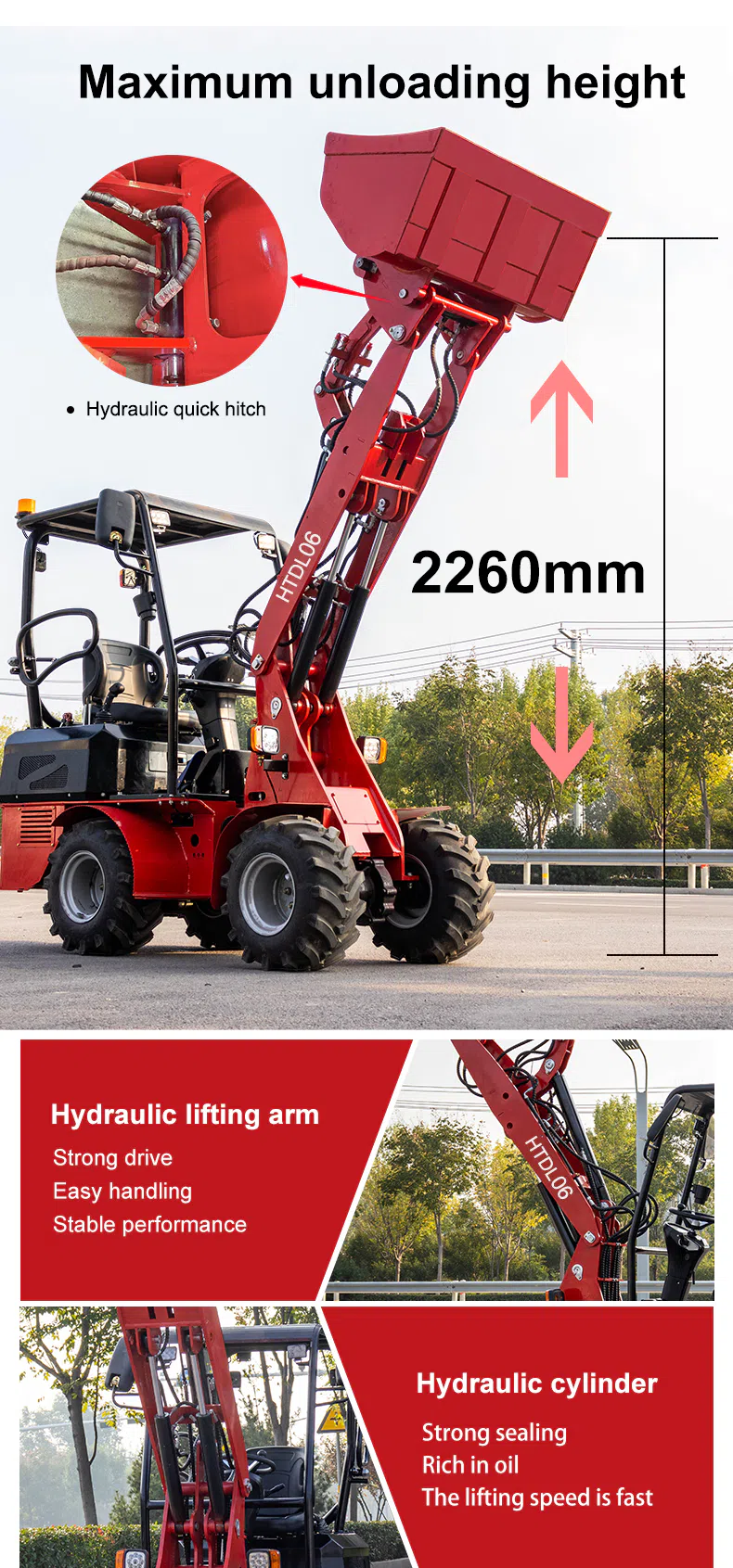 HTDL06 Wheel Loader Images
