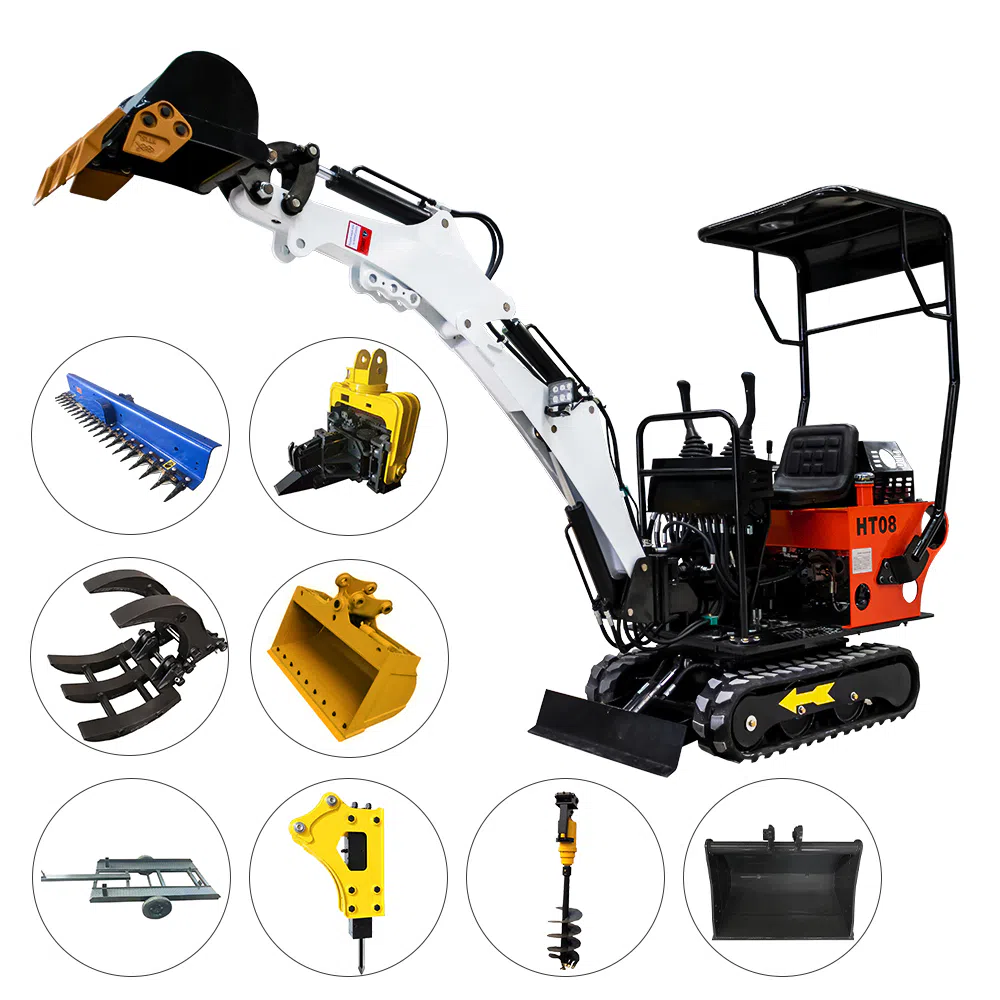 0.8T Mini Excavator