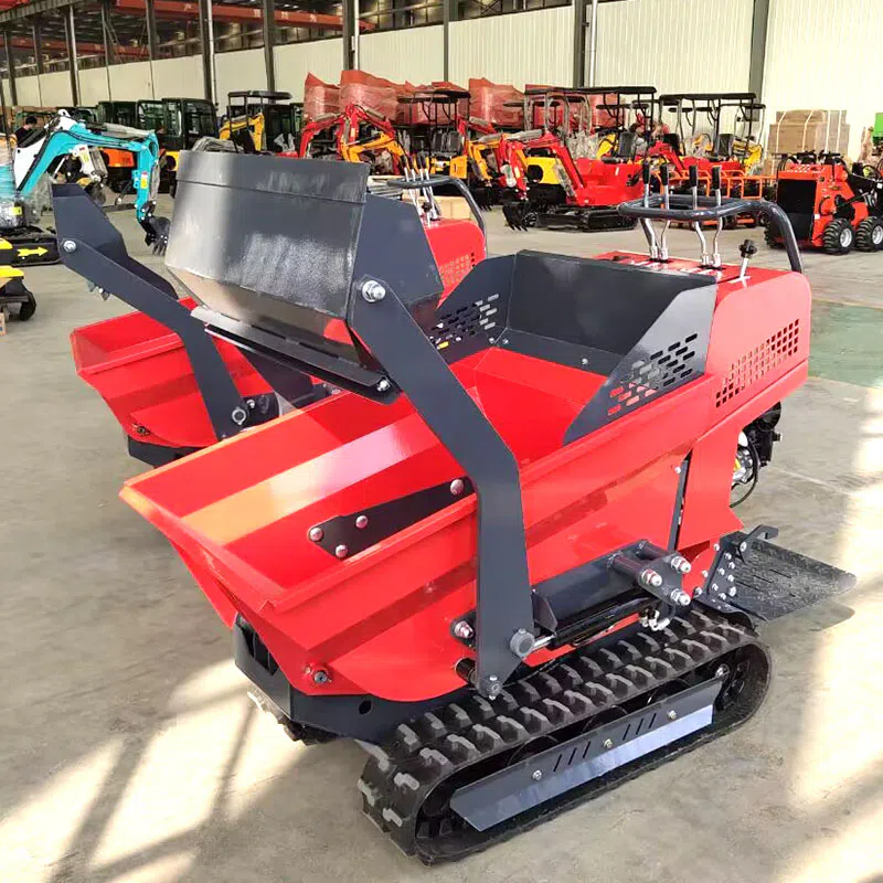 Application of HT500 Mini Crawler Dumper: