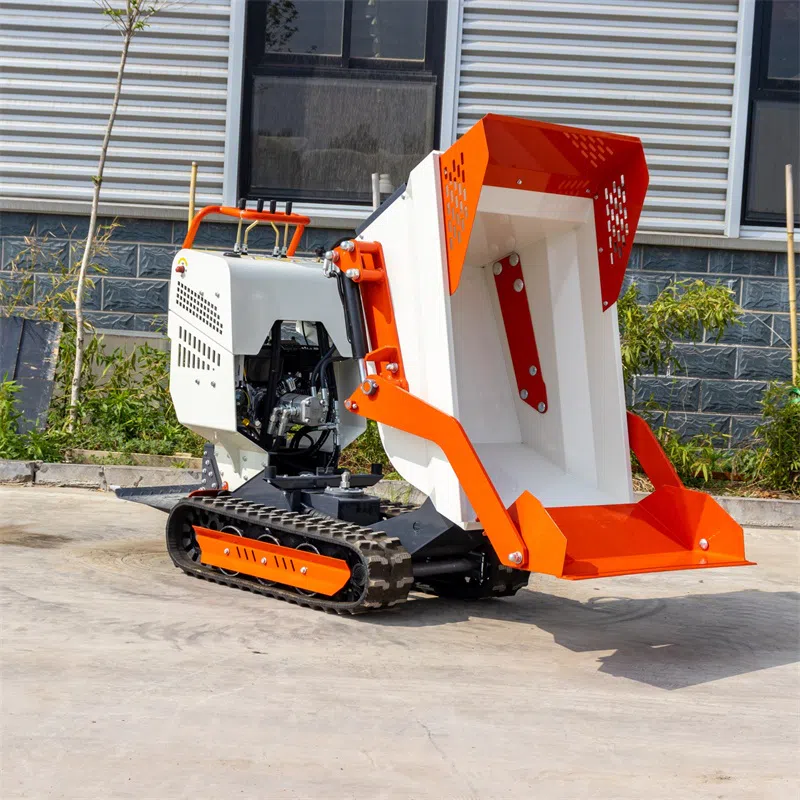 Application of HT500 Mini Crawler Dumper: