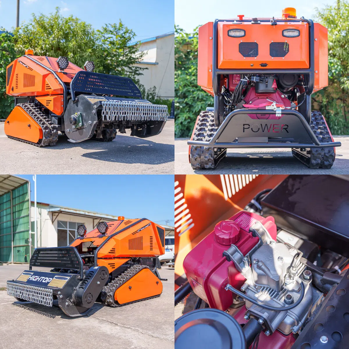 Bilder der ferngesteuerten Multifunktionsmaschine Hightop HTMGP-80